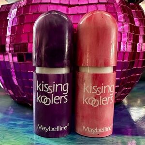 Maybelline Kissing Koolers Lip Balm Set- Vintage- NEVER USED from the 90’s.